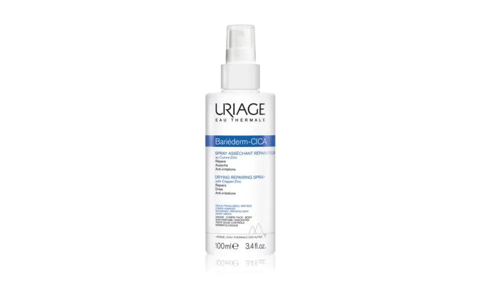 Uriage Bariéderm Cica-spray Drying Repairer With Cu-zn 100ml