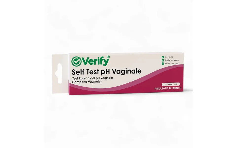Verify Self Test Ph Vaginal 1 Unit