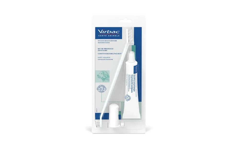 Virbac Dog Toothpaste Kit Poultry Flavor 70g