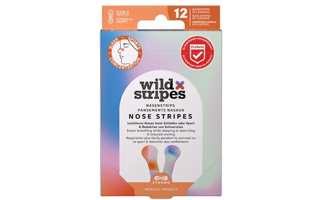 Wild Stripes Nose Patch At Dawn For Una Better Sleep Quality 12 Pieces product image