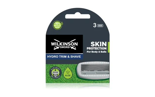 Wilkinson Sword Hydro Trim And Shave Skin Protection 3-piece Replacement Head
