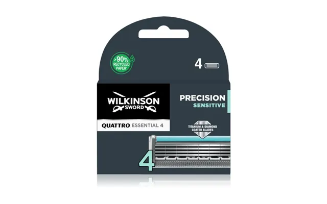 Wilkinson Sword Quattro Titanium Sensitive 4 Pieces - Replacement Heads product image