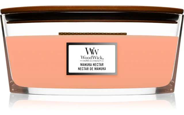 Woodwick Manuka Nectar Scented Candle With Wooden Wick Hearthwick 16oz