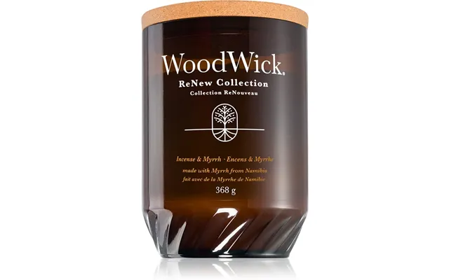 Woodwick Renew Incense And Myrrh Candle - 368.0 G