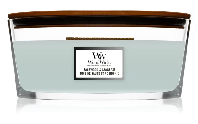 Woodwick Sagewood & Seagrass Ship 16 Oz