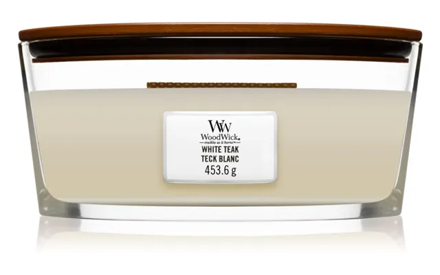 Woodwick White Teak Ship - Scented Candle