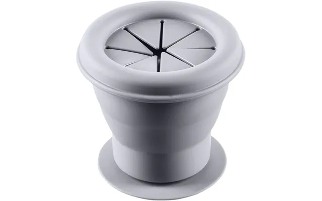 Zopa Silicone Bowl With Suction Cup Dove Grey