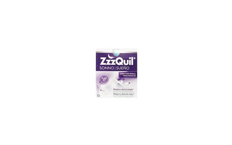 Zzzquil Sleep Nasal Strips 10 Units