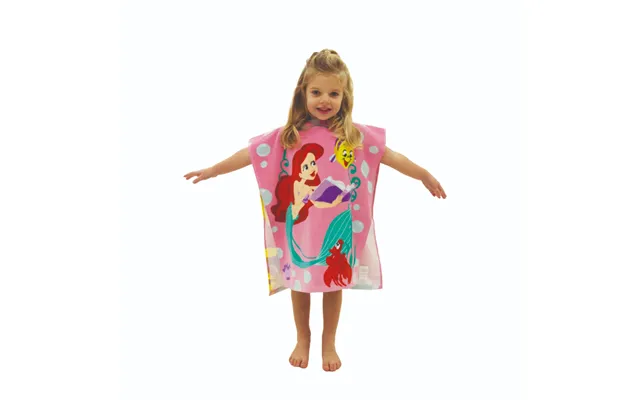 Disney Princess Royal Tales Kids Towel Poncho, Pink - One Size product image