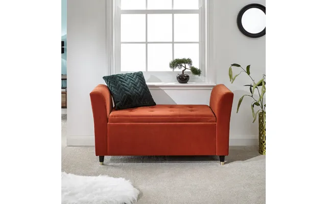 Genoa Window Fabric Seat - Russet