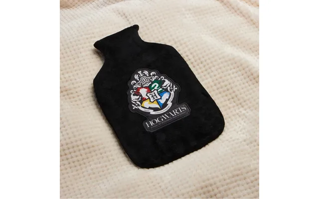 Harry Potter Hogwarts Hot Water Bottle - Black