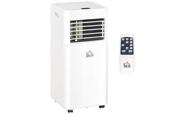 Homcom 4-in-1 Portable Air Conditioner Unit , White - 10,000 Btu