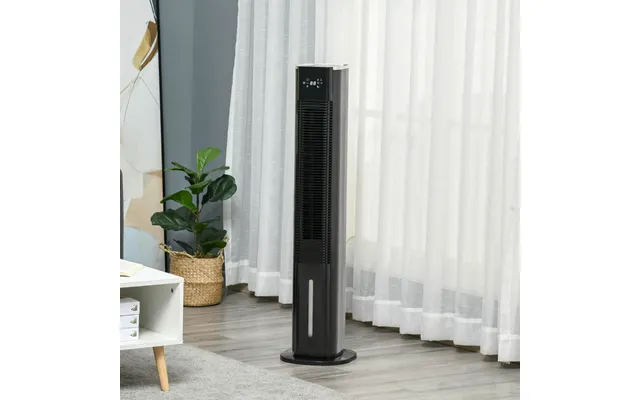 Homcom 42 3-in-1 Portable Air Cooler, Humidifier & Cooling Fan - Black