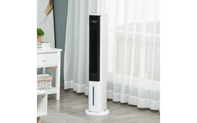 Homcom 42 3-in-1 Portable Air Cooler, Humidifier & Cooling Fan - White