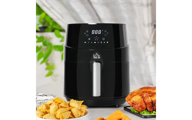 Homcom 4.5l Digital Air Fryer - Black