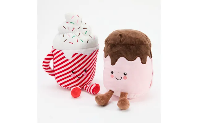 Ohs 2 Pack Hot Chocolate & Marshmallow Microwaveable Hottie - Multi