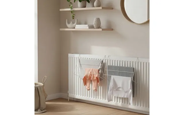 Ohs 2 Pack Radiator Drying Airer Racks - White product image