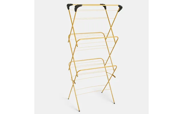 Ohs 3 Tier Foldable 15m Clothes Airer - Gold product image