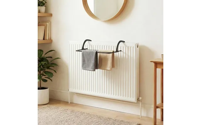 Ohs 3m Radiator Clothes Airer - Black