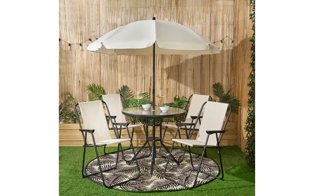 Ohs 6-piece Patio Set - Cream product image