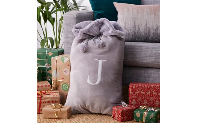 Ohs Alphabet Sack, J - Grey