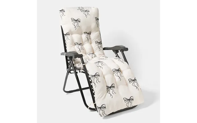 Ohs Bow Print Gravity Chair Cushion - Monochrome product image