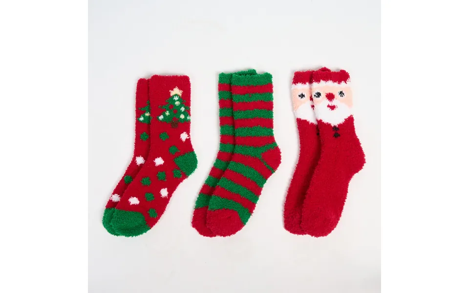 Ohs Christmas Novelty Socks, Multi - 3 Pack