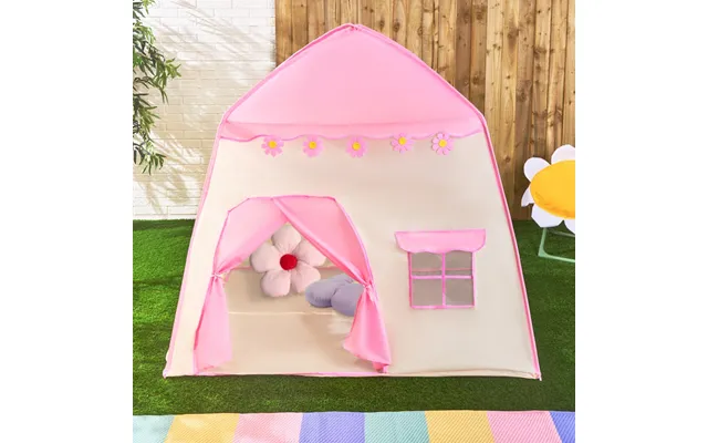 Ohs Kids Flower Play Tent - Pink