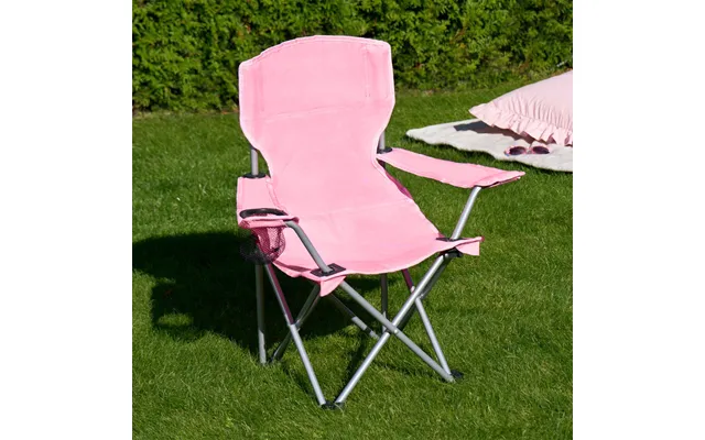 Ohs Kids Foldable Camping Chair - Pink