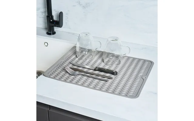 Ohs Sink Drying Mat - Grey