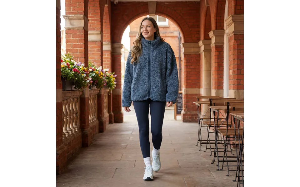 Ohs Teddy Full Zip Fleece, Slate - Large Extra Large