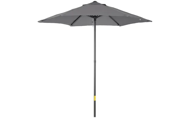 Outsunny Patio Parasol Umbrella, Charcoal - 1.96m
