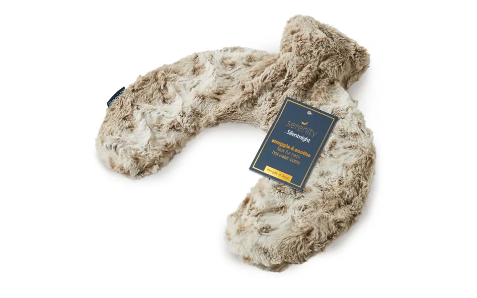 Silentnight Neck Warmer Hot Water Bottle - Snow Leopard