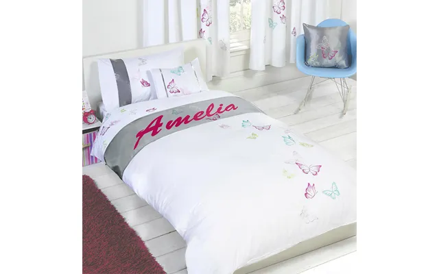 Tobias Baker Personalised Butterfly Duvet Cover Pillow Case Bedding Set - Amelia, Single