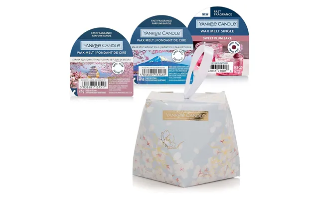 Yankee 3 Wax Melts Sakura Collection Gift Set