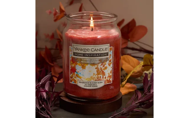 Yankee Candle Copper Leaves 538g Large Candle Jar