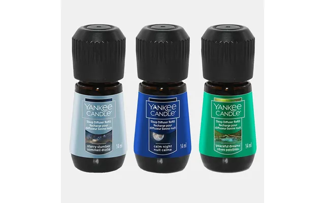 Yankee Candle Sleep Diffuser Refill Mixed - 3 Pack