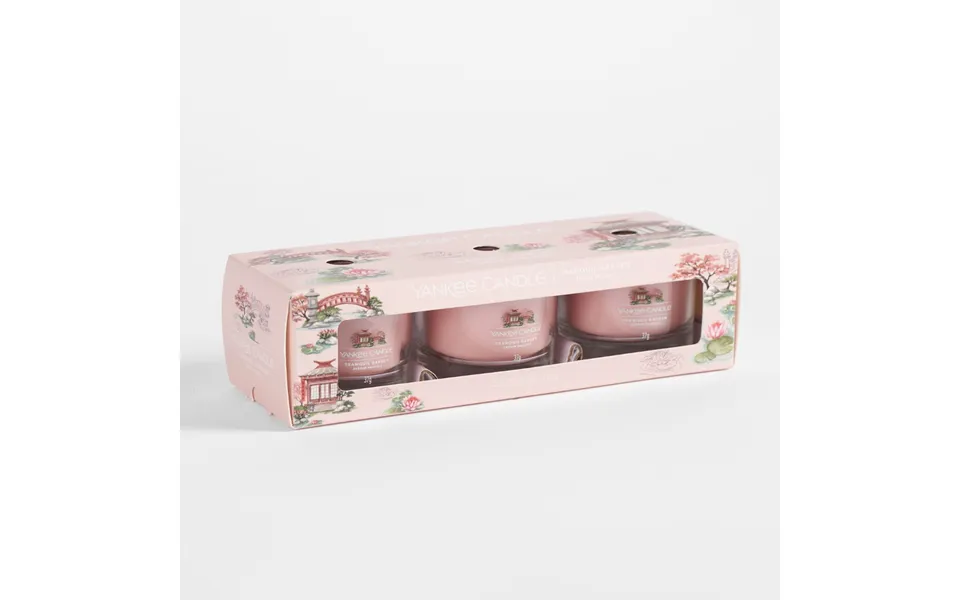 Yankee Candle Votive Set Of 3 - Tranquil Garden