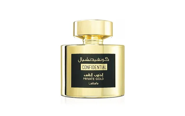 Confidential Private Gold Perfume 100ml Edp By Lattafa