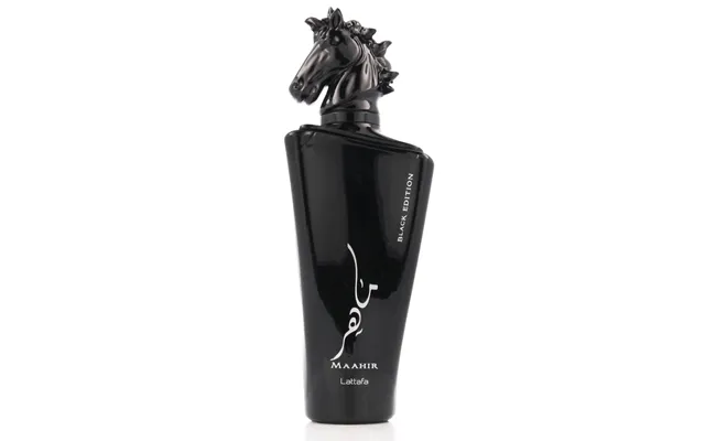 Maahir Black Edition 100ml Eau De Parfum Lattafa - Spicy, Sweet, Amber & Woody