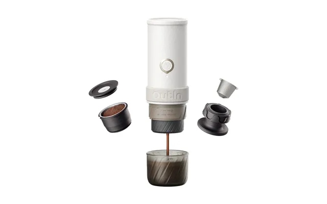 Outin Mino Portable Electric Espresso Machine - Sandstone White