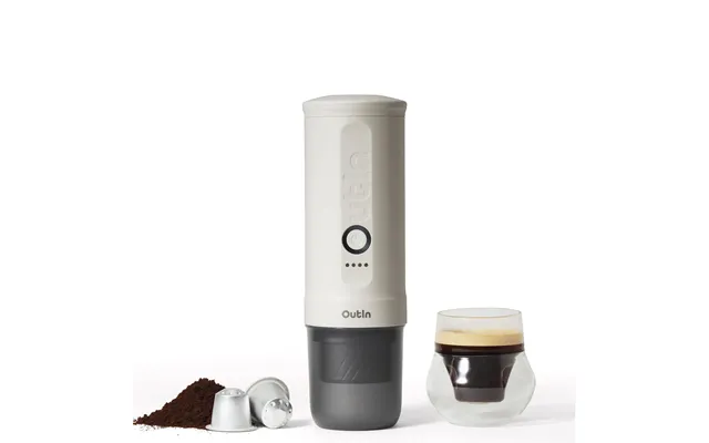 Outin Nano 2 Portable Espresso Machine - Pearl White