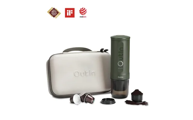 Traveler Espresso Gift Set Forest Green