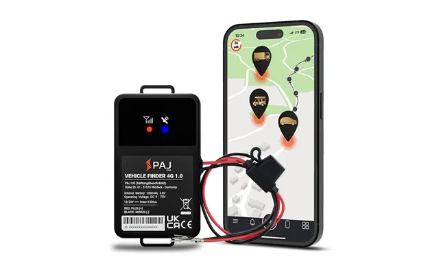 Paj Gps Car Tracker - Vehicle Finder 4g 1.0. Gps Tracking Device For Cars, Vans And Trucks