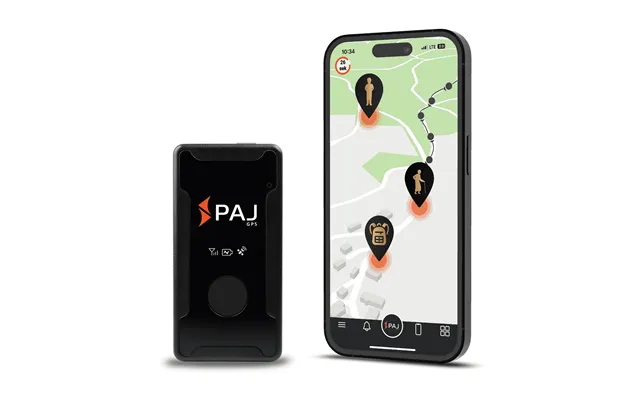 Paj Gps Tracker For Children & Seniors Easy Finder 4g With Voice Message Funtion Live Tracking With Sos Emergency Button