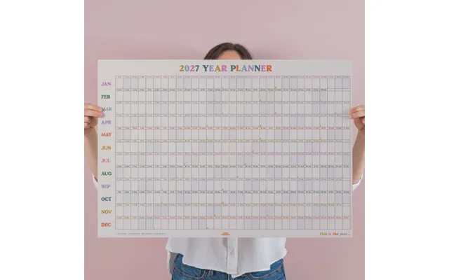 2027 Wall Planner - This Is The Year