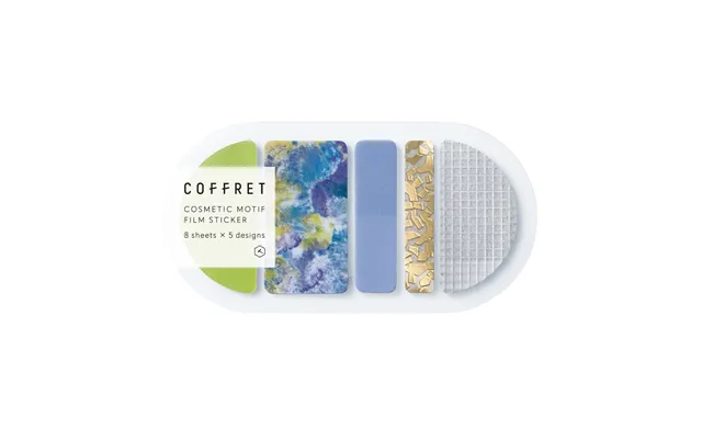 Coffret Decorative Stickers - Round Chiffon Yellow