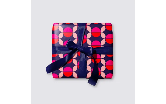 Gift Wrap Sheet - Boho Red Print