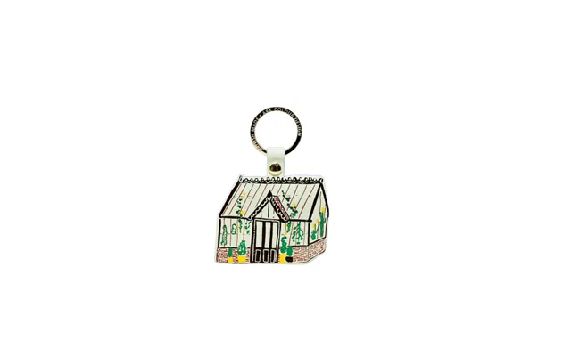 Greenhouse Key Fob - Cream