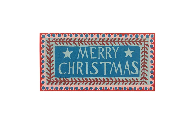 Merry Christmas Pattern - Set Of 6
